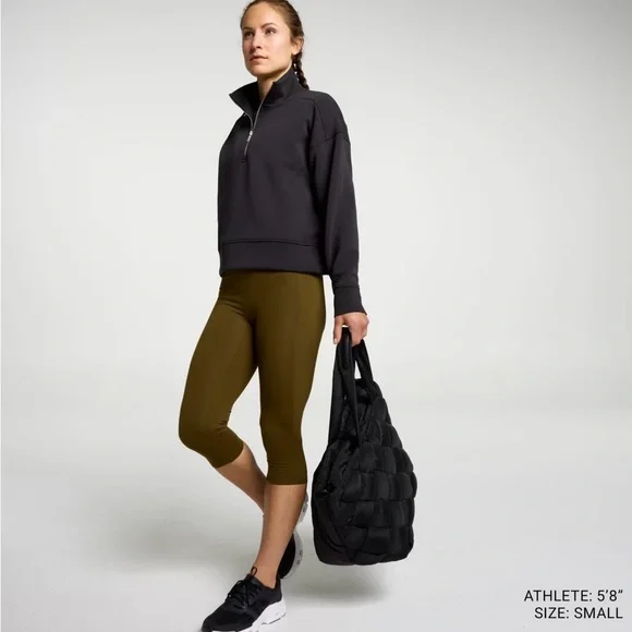 CALIA Women's Soft Scuba Mock Neck 1/4 Zip NWT - Picture 7 of 7